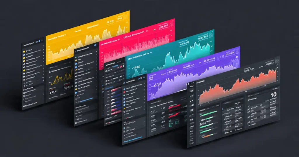 Free Digital Marketing Tools: Your Complete Guide to Cost-Effective Marketing Success 12 Competitor analysis dashboard comparing website traffic, keywords, and backlinks across multiple competitors