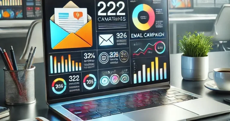 Team discussing email marketing campaign strategy