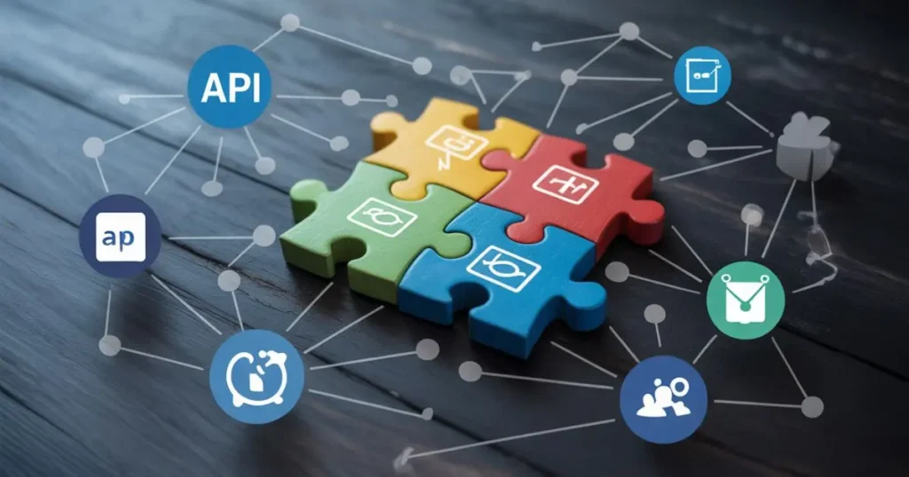Sendinblue vs Mailchimp: Complete Comparison Guide 2025 9 Integration ecosystem showing third-party app connections for email marketing platforms