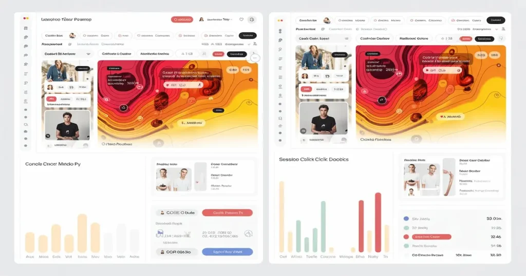 Free Digital Marketing Tools: Your Complete Guide to Cost-Effective Marketing Success 10 Website heatmap visualization showing user click patterns and interaction zones for analytics and optimization