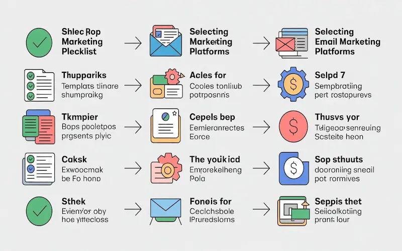 Checklist for selecting the right email marketing platform.