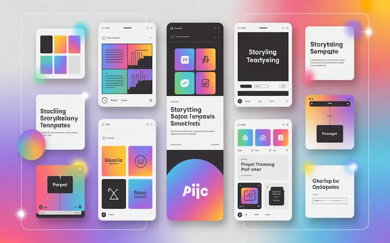 Creative digital marketing product examples for content creators.
