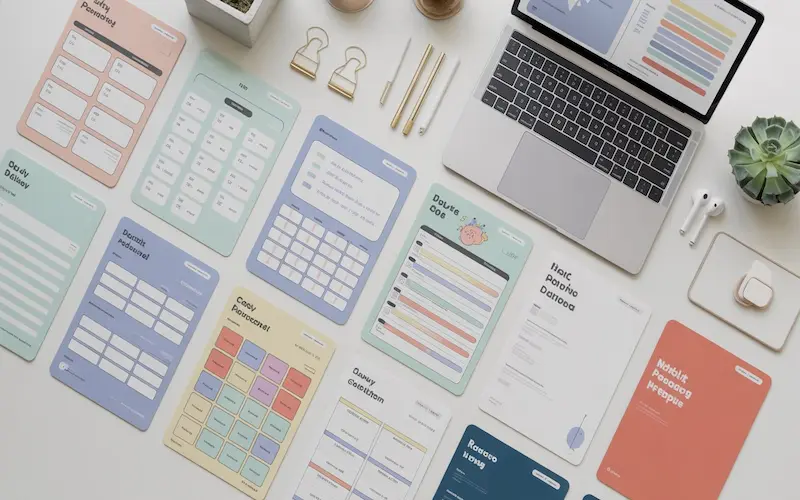  Digital marketing product examples for students.