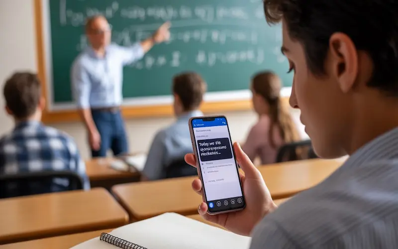 10 Most Useful AI Tools for College Students to Study Smarter in 2025 6 Otter.ai recording and transcribing lecture.